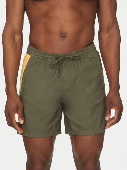 Zdjęcie produktu Quiksilver Szorty materiałowe EQYJV04136 Zielony Regular Fit