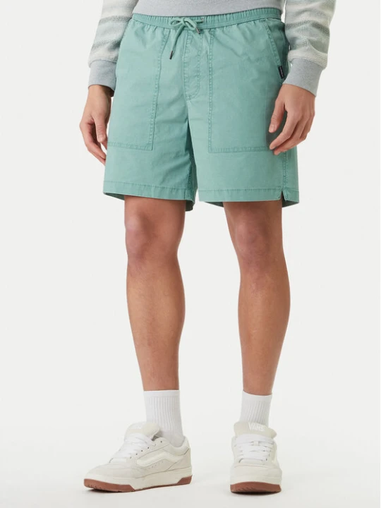 Zdjęcie produktu Quiksilver Szorty materiałowe Taxer Fatigue EQYWS03897 Zielony Regular Fit