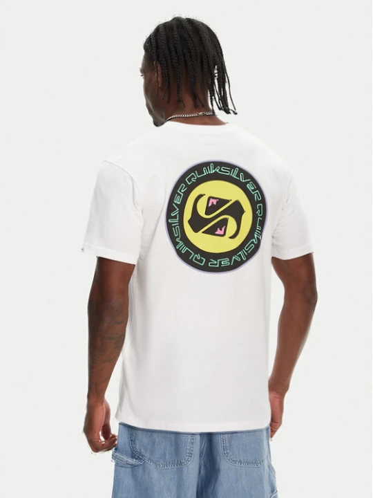 Zdjęcie produktu Quiksilver T-Shirt Circle Back Ss EQYZT08054 Biały