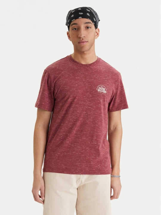 Zdjęcie produktu Quiksilver T-Shirt EQYKT04416 Bordowy Regular Fit