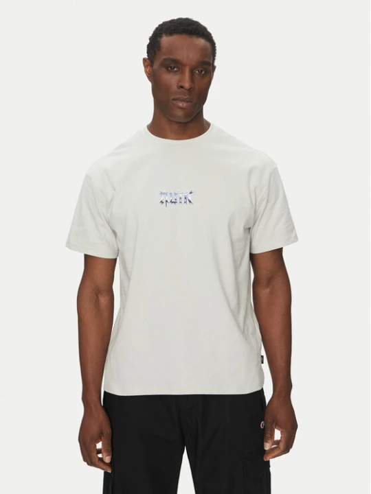 Zdjęcie produktu Quiksilver T-Shirt EQYZT08016 Szary Regular Fit