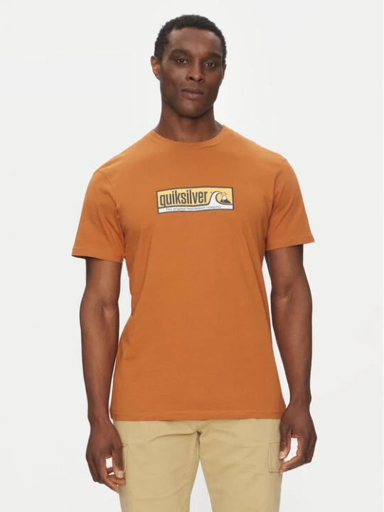 Zdjęcie produktu Quiksilver T-Shirt EQYZT08040 Pomarańczowy Regular Fit