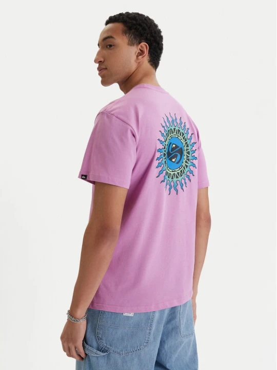 Zdjęcie produktu Quiksilver T-Shirt EQYZT08046 Fioletowy Regular Fit