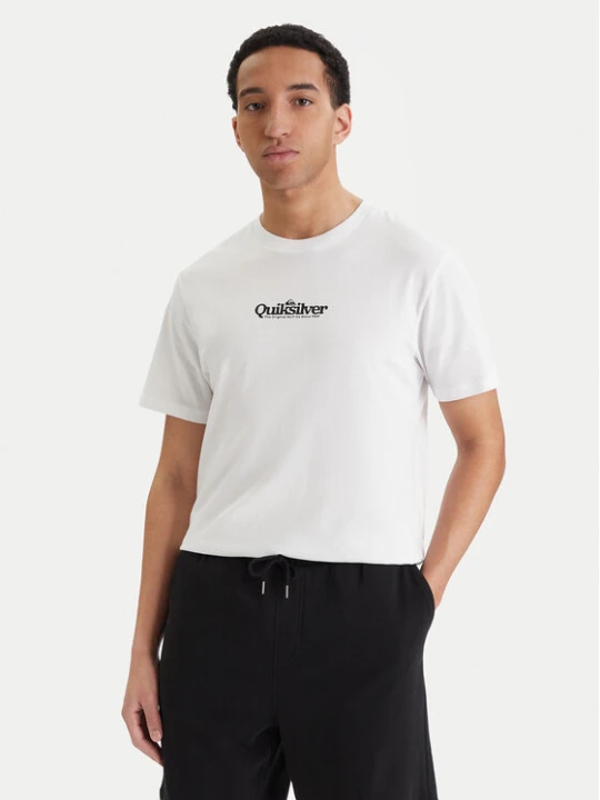Zdjęcie produktu Quiksilver T-Shirt EQYZT08174 Biały Regular Fit