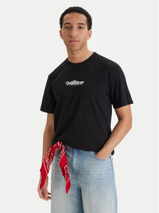 Zdjęcie produktu Quiksilver T-Shirt EQYZT08174 Czarny Regular Fit