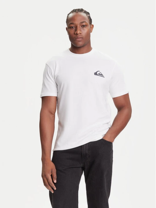 Zdjęcie produktu Quiksilver T-Shirt EQYZT08181 Biały Regular Fit