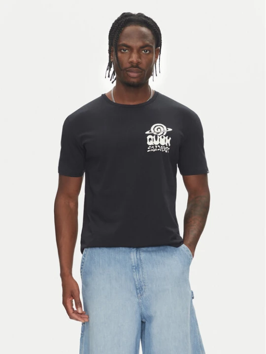 Zdjęcie produktu Quiksilver T-Shirt Ev Cosmic Vibrations Ss EQYZT08053 Czarny Regular Fit