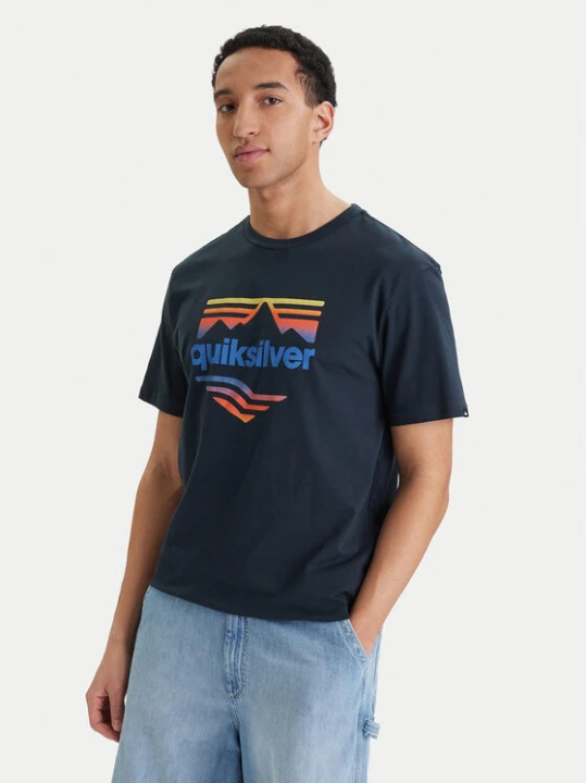 Zdjęcie produktu Quiksilver T-Shirt EV Horizon Fade EQYZT08289 Granatowy Regular Fit