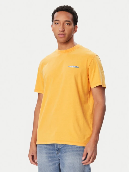 Zdjęcie produktu Quiksilver T-Shirt W126-QSMTS-1004 Pomarańczowy Regular Fit