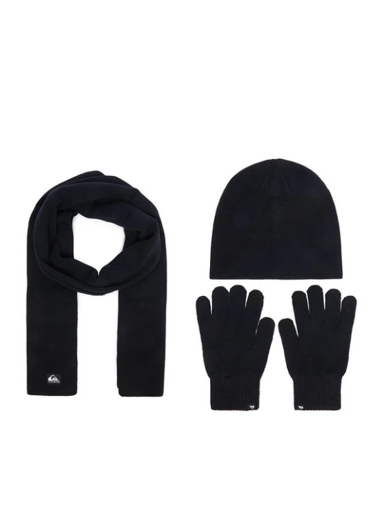 Zdjęcie produktu Quiksilver Zestaw czapka, szalik i rękawiczki CWBEO-QS-SM346-001-AW26 Granatowy