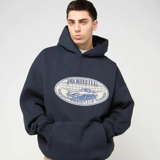 Zdjęcie produktu Racecore Hoodie PROHIBITED niebieski