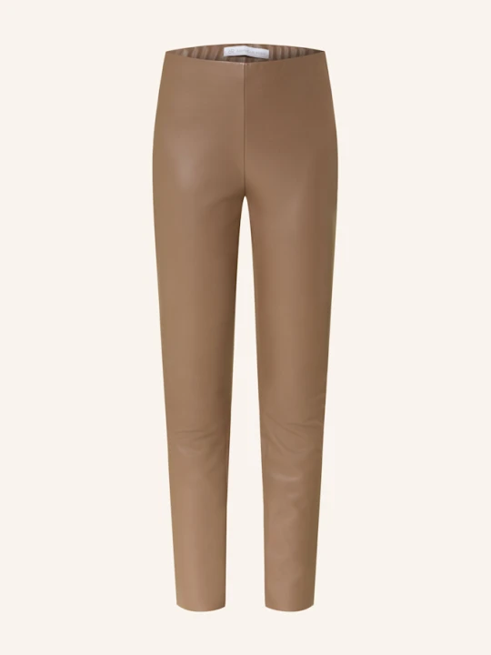 Zdjęcie produktu Raffaello Rossi Legginsy Resa Z Imitacji Skóry braun BRĄZOWY