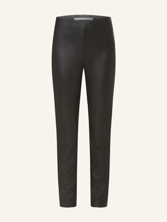 Zdjęcie produktu Raffaello Rossi Legginsy Resa Z Imitacji Skóry schwarz CZARNY