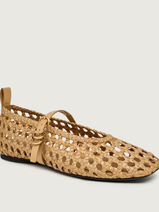 Zdjęcie produktu Rag&Bone Baleriny Spire Mary Jane | z dodatkiem skóry rag & bone beżowy