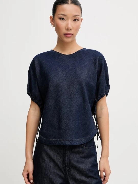 Zdjęcie produktu Rag & Bone bluzka damska jeansowa Laura granatowy