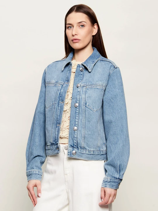 Zdjęcie produktu Rag&Bone Jeansowa kurtka MARIE | Regular Fit rag & bone niebieski