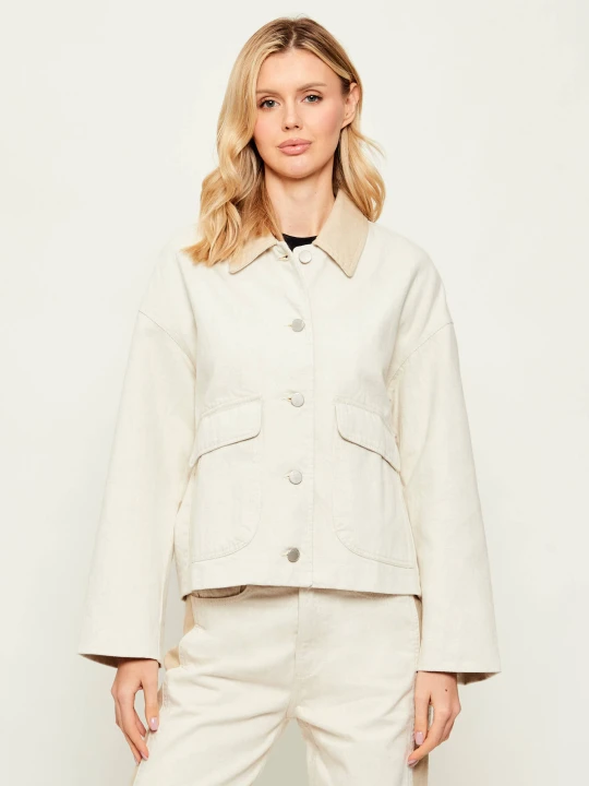 Zdjęcie produktu Rag&Bone Jeansowa kurtka NATALIA | Relaxed fit rag & bone beżowy