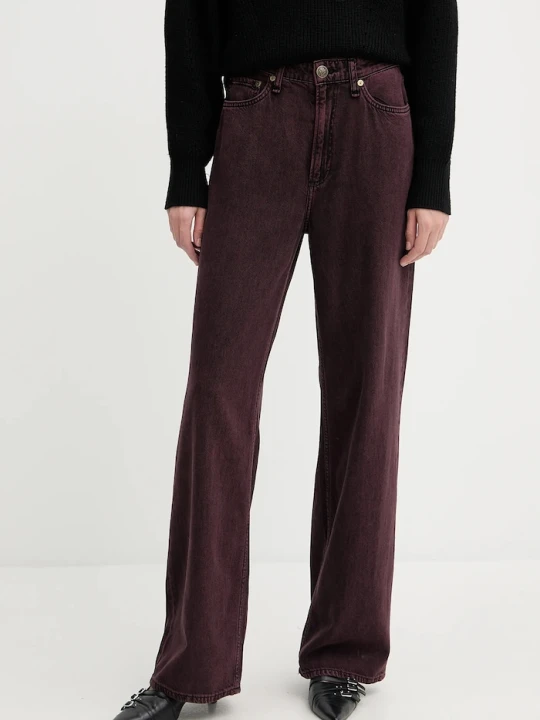 Zdjęcie produktu Rag & Bone jeansy bordowy