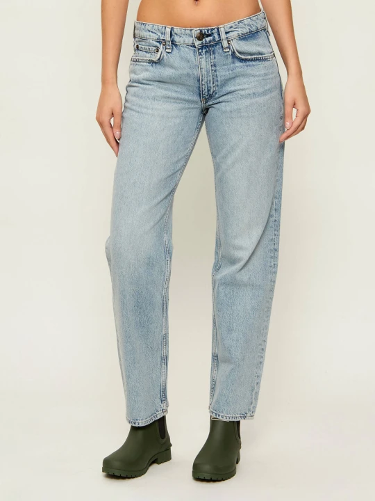 Zdjęcie produktu Rag&Bone Jeansy HARLOW | Straight fit rag & bone niebieski