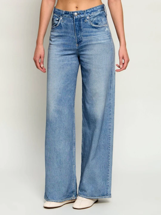 Zdjęcie produktu Rag&Bone Jeansy MIRAMAR TERRY SOFIE | Loose fit rag & bone niebieski