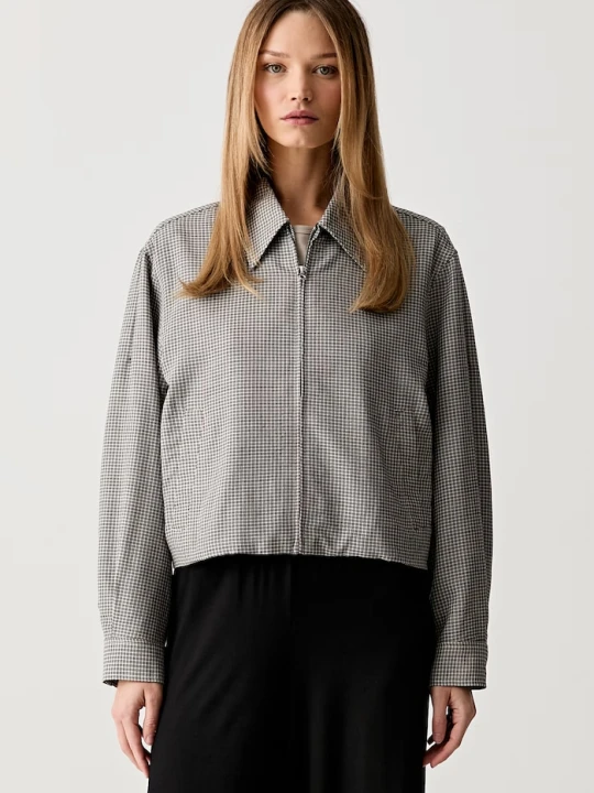 Zdjęcie produktu rag & bone kurtka przejściowa damska wełniana Krista czarny