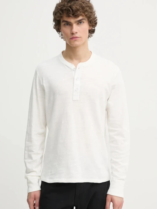 Zdjęcie produktu rag & bone longsleeve bawełniany biały
