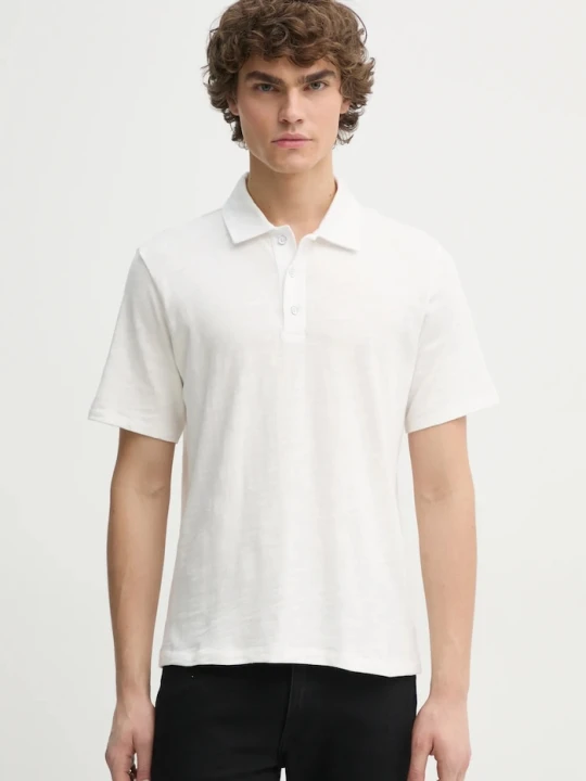 Zdjęcie produktu Rag & Bone polo bawełniane biały