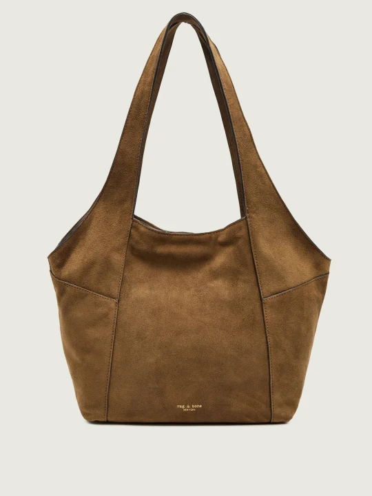 Zdjęcie produktu Rag&Bone Shopperka Brayton | zamsz rag & bone brązowy