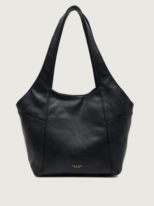 Zdjęcie produktu Rag&Bone Skórzana shopperka Brayton rag & bone czarny