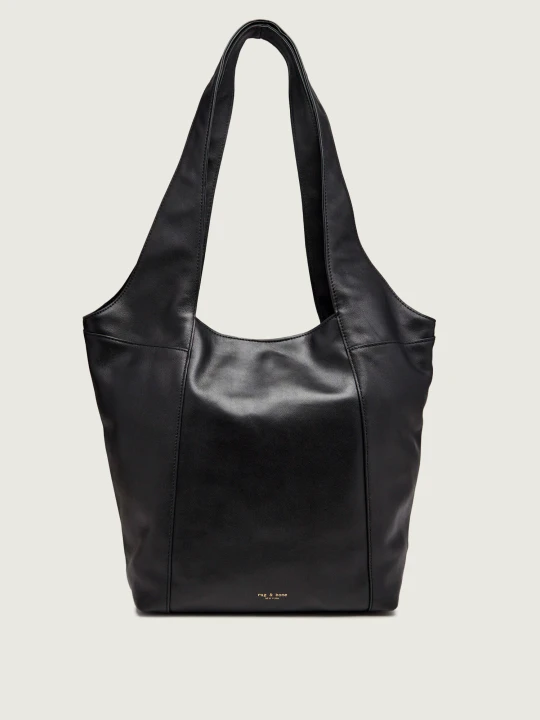 Zdjęcie produktu Rag&Bone Skórzana shopperka Brayton rag & bone czarny