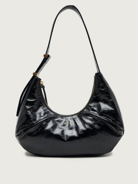 Zdjęcie produktu Rag&Bone Skórzane hobo Hudson rag & bone czarny