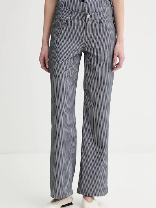 Zdjęcie produktu Rag & Bone spodnie damskie bawełniane szary