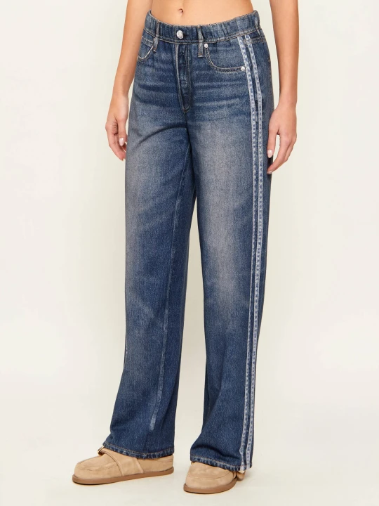 Zdjęcie produktu Rag&Bone Spodnie dresowe MIRAMAR | Regular Fit rag & bone granatowy