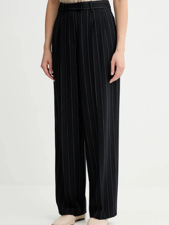 Zdjęcie produktu Rag & Bone spodnie z dodatkiem wełny granatowy
