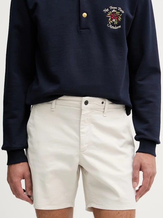 Zdjęcie produktu rag & bone szorty męskie z bawełną beżowy