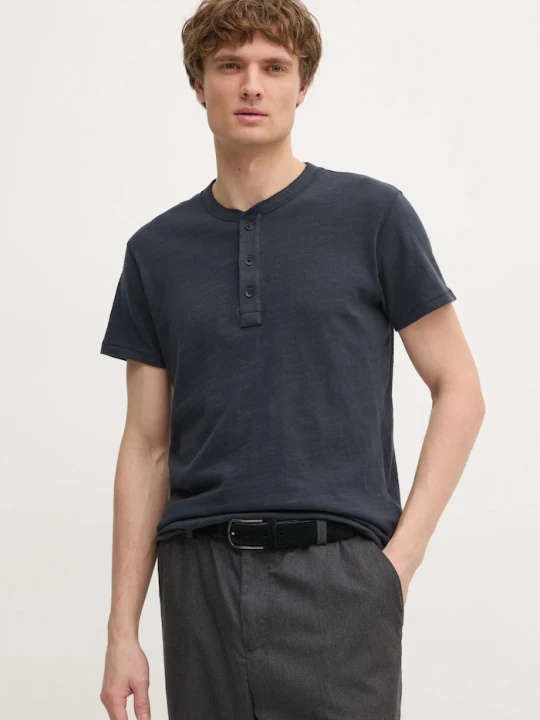 Zdjęcie produktu Rag & Bone t-shirt bawełniany granatowy