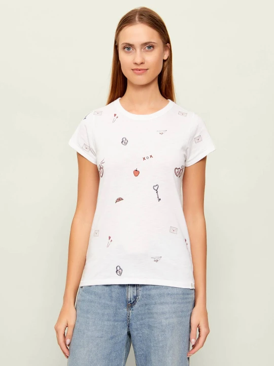 Zdjęcie produktu Rag&Bone T-shirt VALENTINES | Regular Fit rag & bone biały