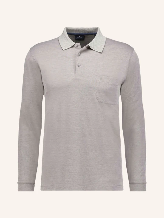 Zdjęcie produktu Ragman Koszulka Polo beige SZARY