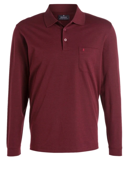 Zdjęcie produktu Ragman Koszulka Polo rot CIEMNOCZERWONY