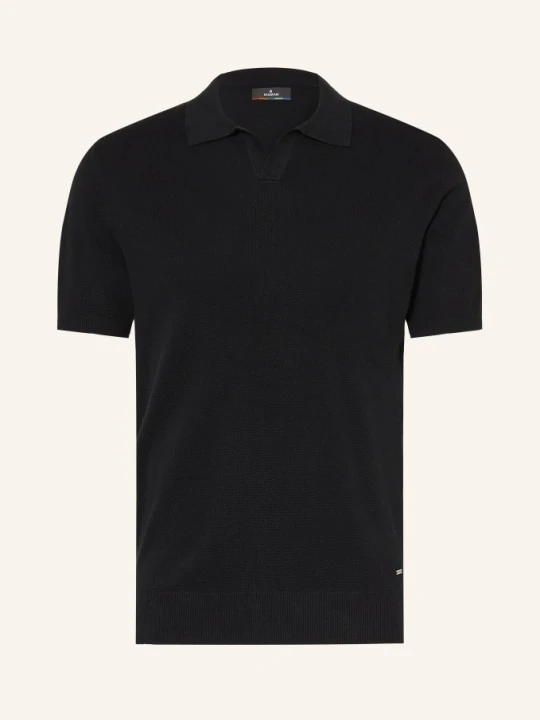 Zdjęcie produktu Ragman Koszulka Polo Z Dzianiny schwarz CZARNY