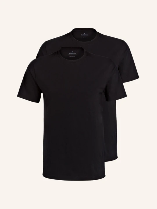 Zdjęcie produktu Ragman T-Shirt, 2 Szt. schwarz CZARNY