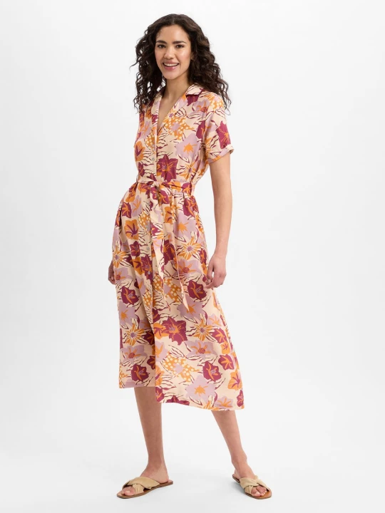 Zdjęcie produktu Ragwear sukienka maxi - Sawira Long Kobiety wiskoza pomarańczowy