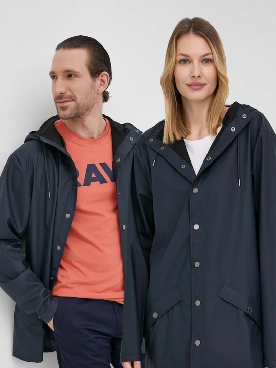Zdjęcie produktu Rains kurtka 12010 Jacket granatowy