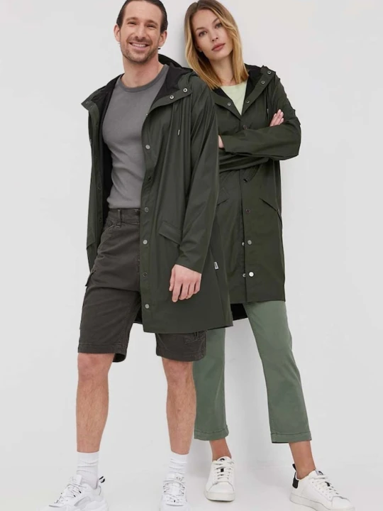 Zdjęcie produktu Rains kurtka 12020 Long Jacket zielony