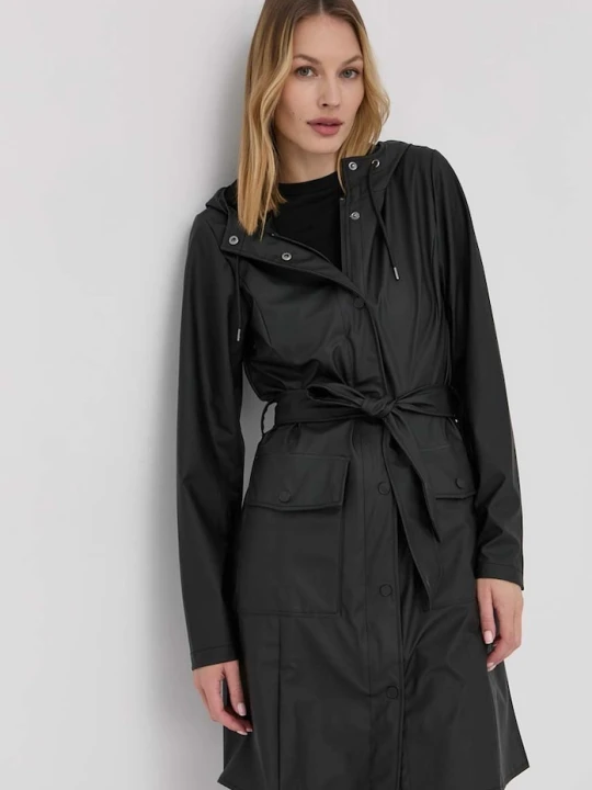 Zdjęcie produktu Rains kurtka 18130 Curve Jacket czarny