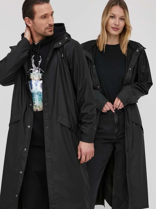 Zdjęcie produktu Rains kurtka 18360 Longer Jacket czarny
