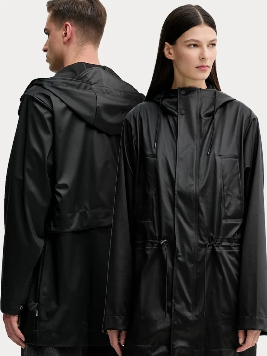Zdjęcie produktu Rains kurtka Bold Long Jacket W3 czarny
