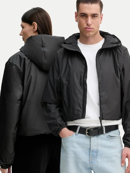 Zdjęcie produktu Rains kurtka Lohja Short Insulated Jacket W3T1 czarny