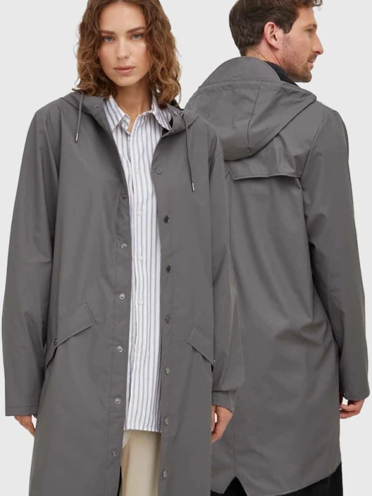 Zdjęcie produktu Rains kurtka przeciwdeszczowa 12020 Jackets szary
