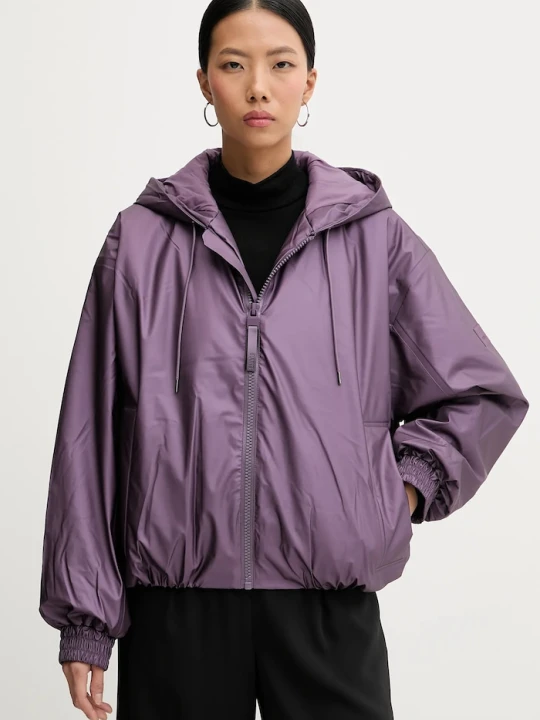 Zdjęcie produktu Rains kurtka przeciwdeszczowa 17290 Lohja Bomber Jacket W3T1 fioletowy
